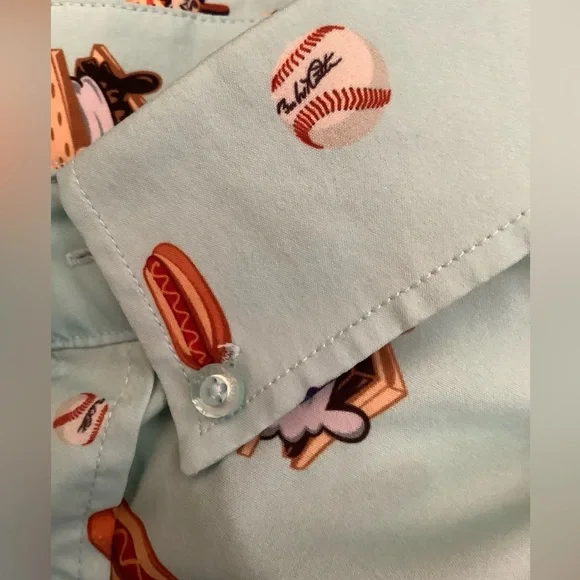 The Sandlot x RSVLTS The Roosevelts Button Up Short-sleeve Shirt - Picture 14 of 15